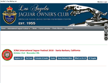 Tablet Screenshot of lajagclub.com